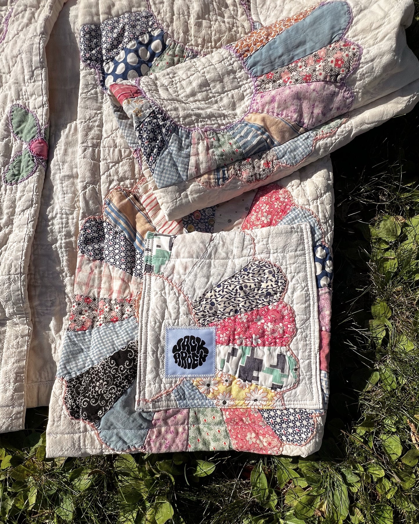 DRESDEN PLATE QUILT COAT MEDIUM